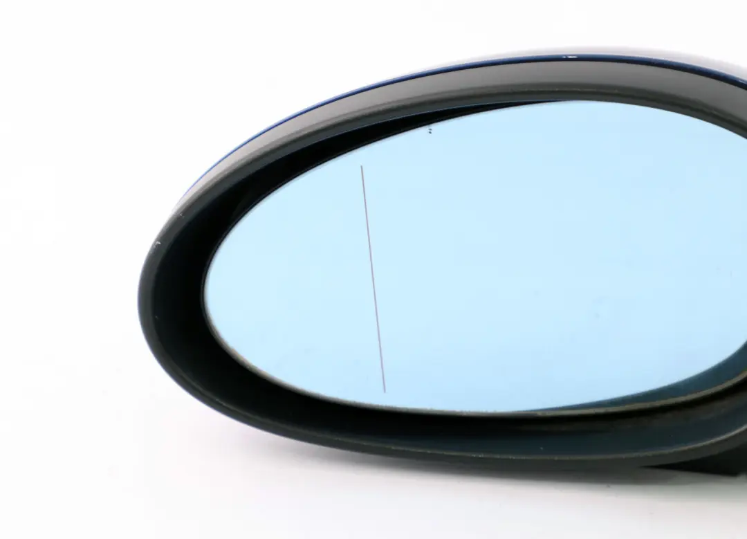 BMW 1 Series E81 E82 E88 Left Wing Mirror N/S Montegoblau Blue Metallic A51