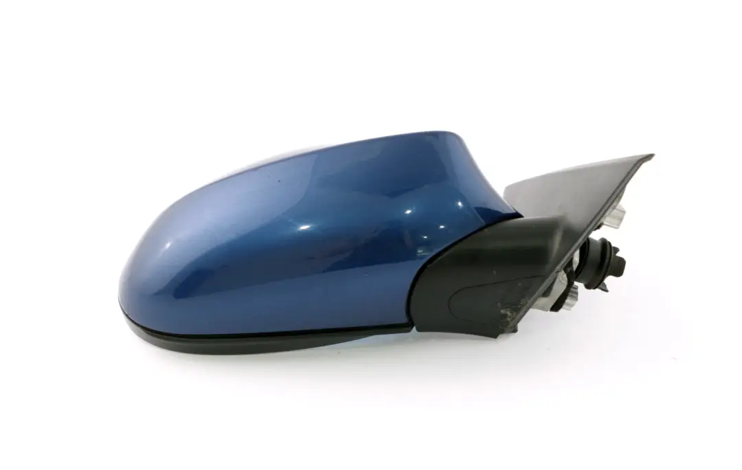 BMW 1 Series E81 E82 E88 Right Wing Mirror O/S Montegoblau Blue Metallic A51