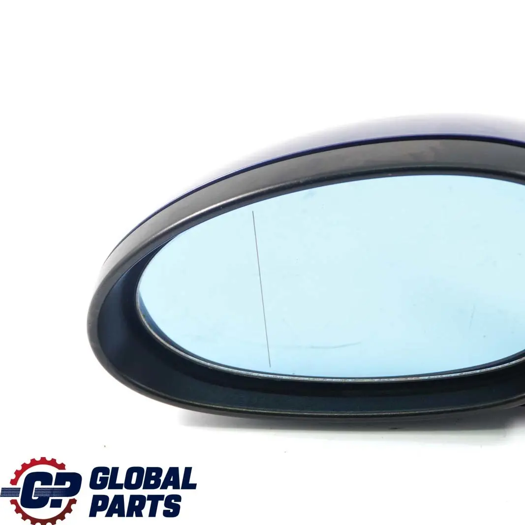 BMW 1 E81 E88 Power Fold Heated Left Wing Mirror N/S Montegoblau Blue