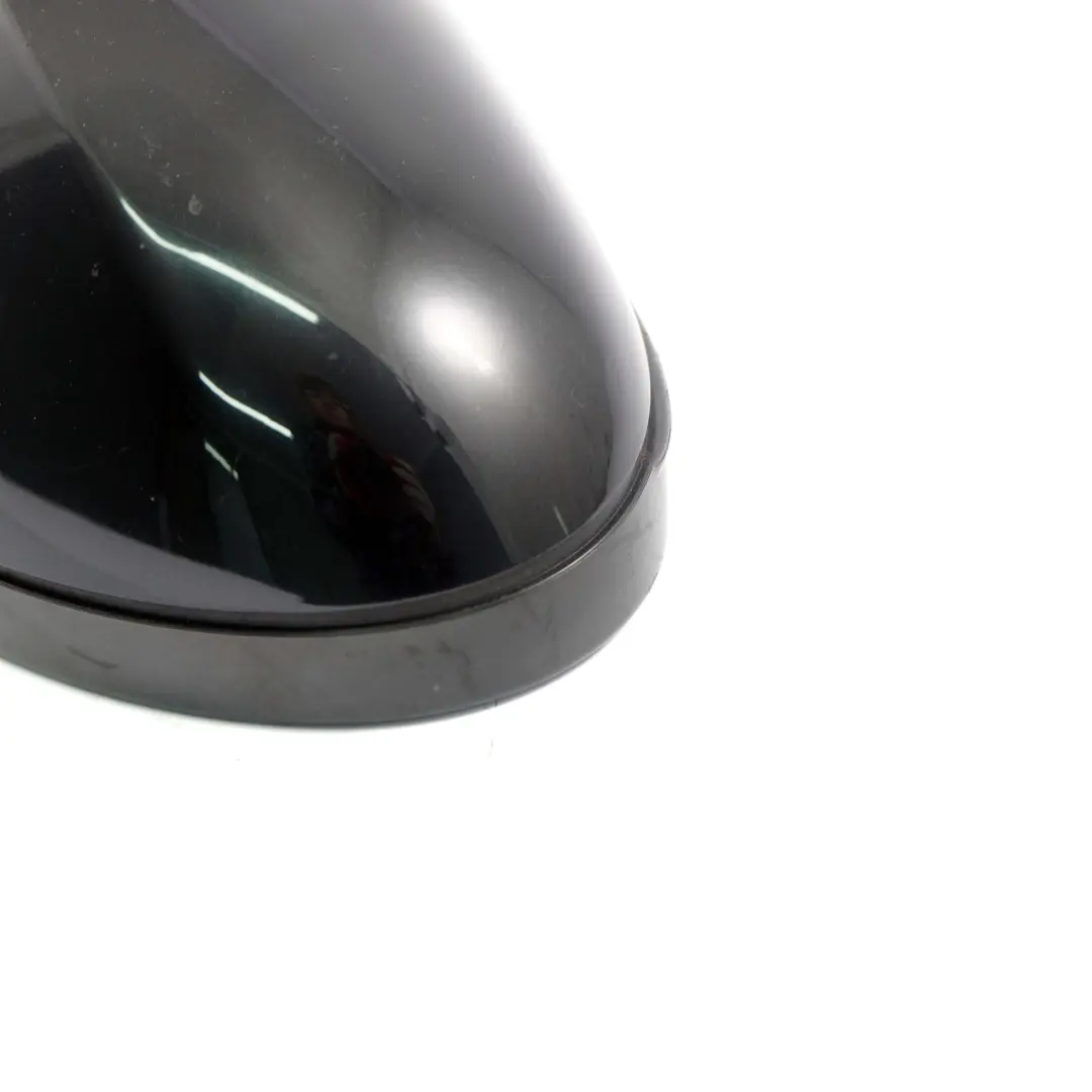 BMW 1 E81 E82 E88 Power Fold Right Wing Mirror O/S Black Sapphire Metallic 475