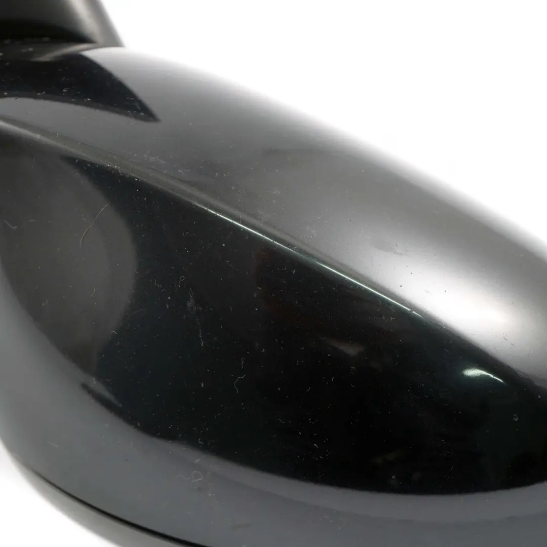 BMW 1 E81 E82 E88 Power Fold Right Wing Mirror O/S Black Sapphire Metallic 475