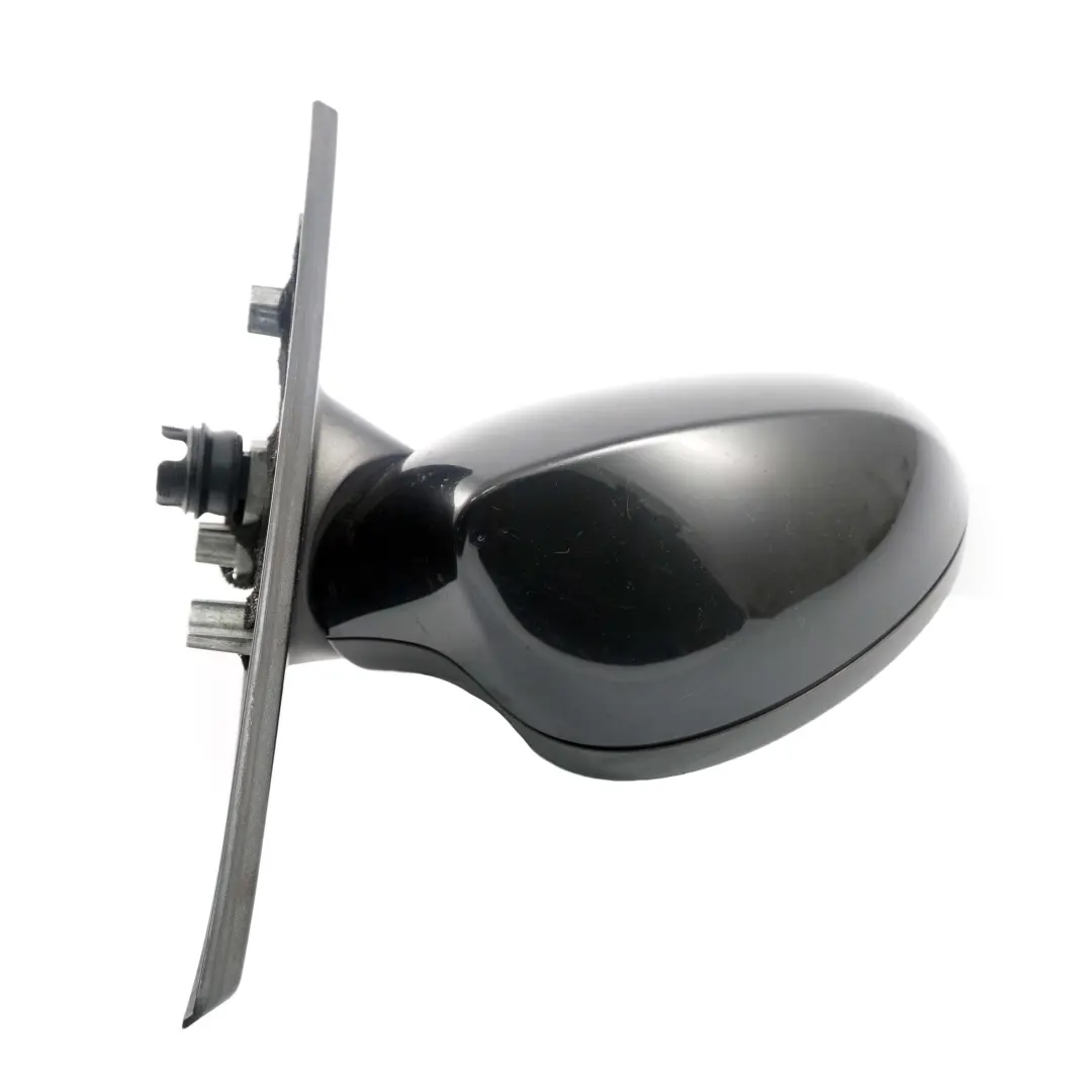 BMW 1 E81 E82 E88 Power Fold Right Wing Mirror O/S Black Sapphire Metallic 475
