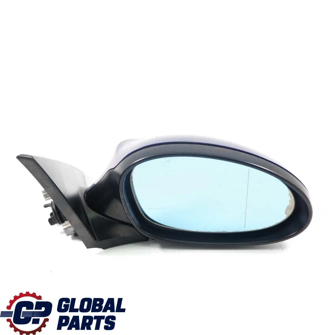 BMW 1 E81 E82 E88 M Sport Power Fold Right Wing Mirror O/S Montegoblau Blue A51