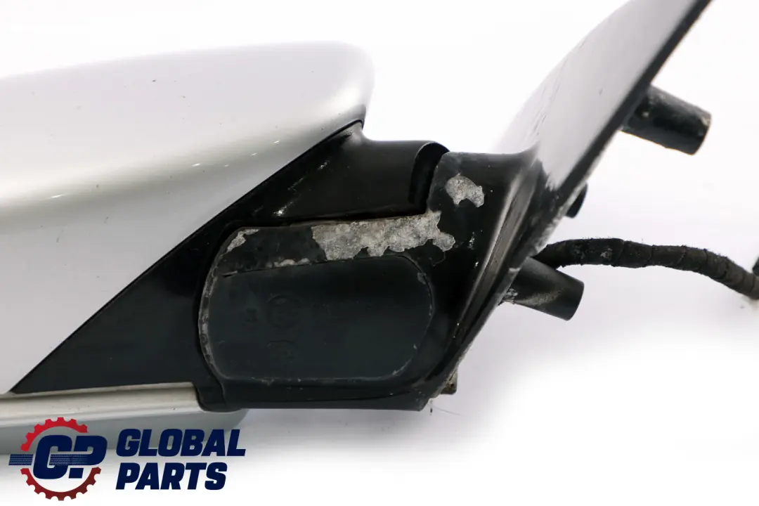 BMW 6 Series E63 E64 Heated Right Wing Mirror O/S Titansilber Metallic Silver