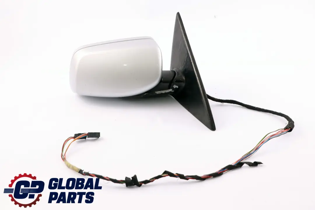 BMW 6 Series E63 E64 Heated Right Wing Mirror O/S Titansilber Metallic Silver