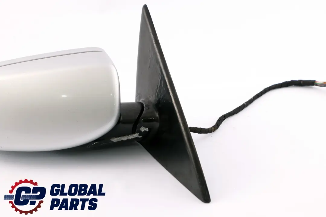 BMW 6 Series E63 E64 Heated Right Wing Mirror O/S Titansilber Metallic Silver