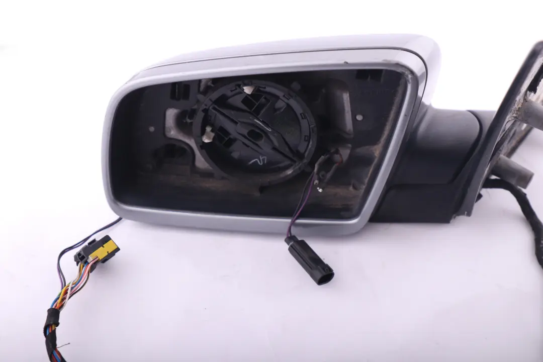 BMW 6 Series E63 E64 Auto Dip Power Fold Heated Left Wing Mirror N/S Silbergrau