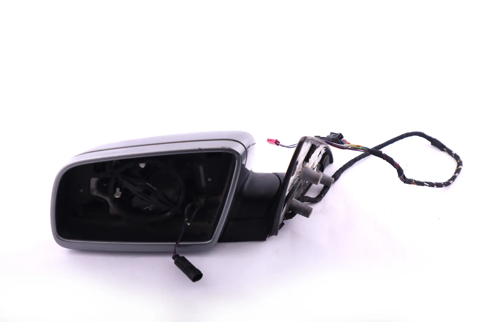 BMW 6 Series E63 E64 Auto Dip Power Fold Heated Left Wing Mirror N/S Silbergrau