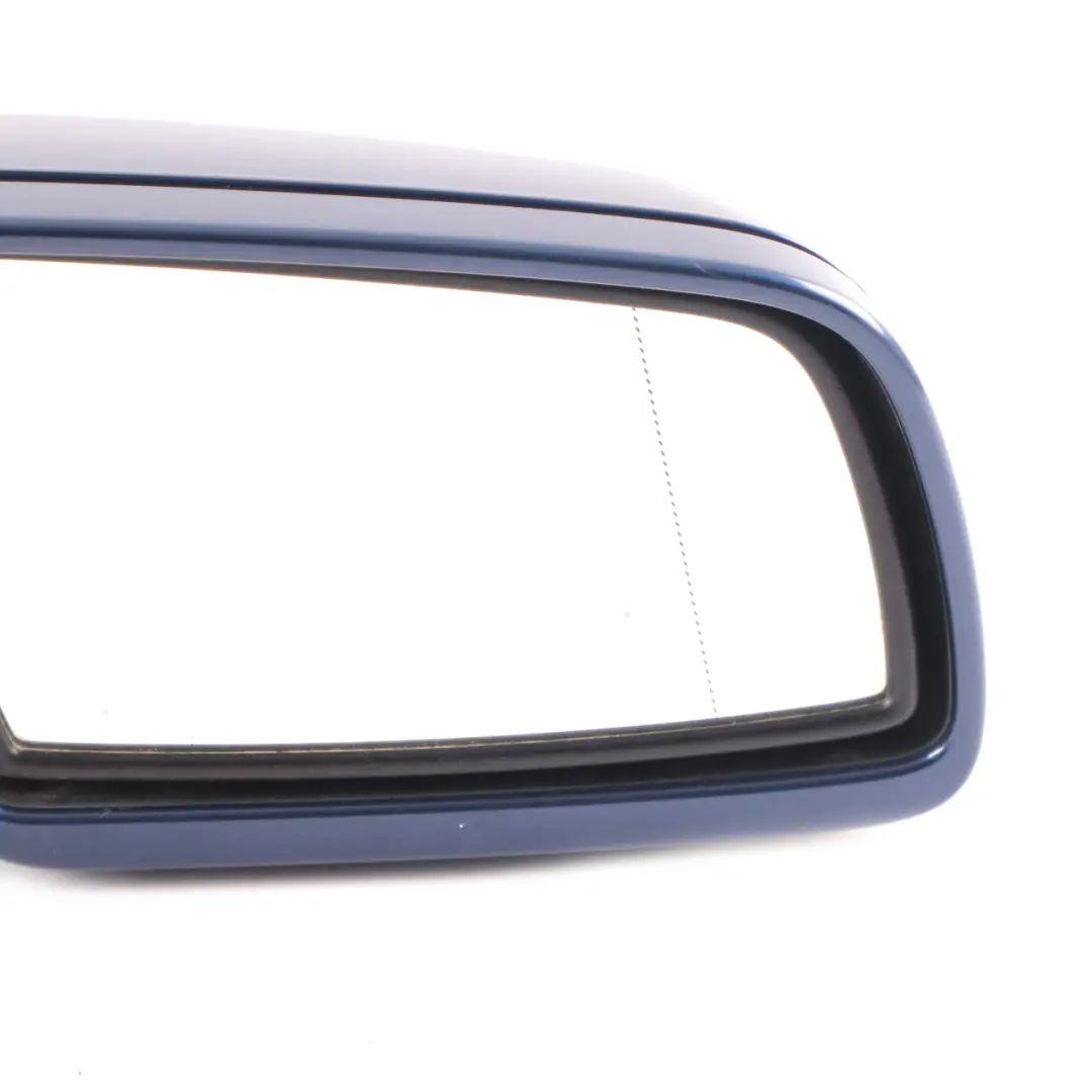 Wing Mirror BMW E63 E64 Heated Auto Dip Right O/S Mystic Blue Metallic  A07