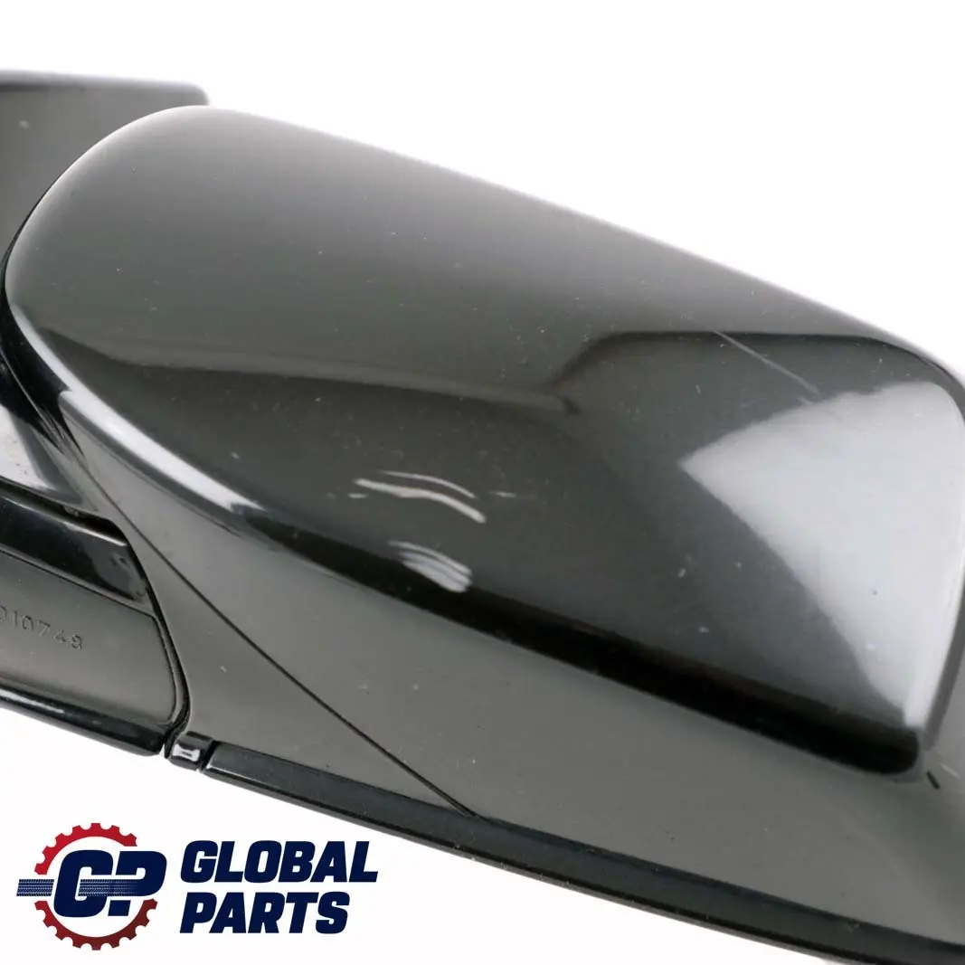 BMW 6 Series E63 E64 1 Auto Dip High Gloss Left Wing Mirror N/S Black Sapphire