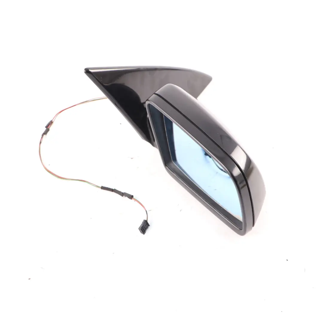 Wing Mirror BMW E63 E64 Door Right O/S High Gloss M Sport Black Sapphire - 475