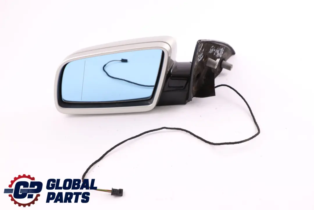 BMW 6 Series E63 E64 High Gloss Left Wing Mirror N/S Mineralsilber Silver A14