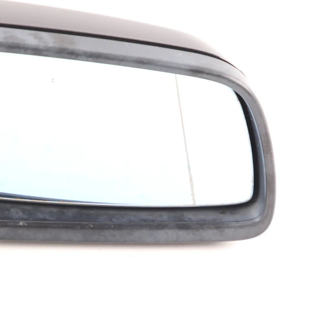 Wing Mirror BMW E60 E61 Heated Outside Right O/S Carbonschwarz Carbon Black