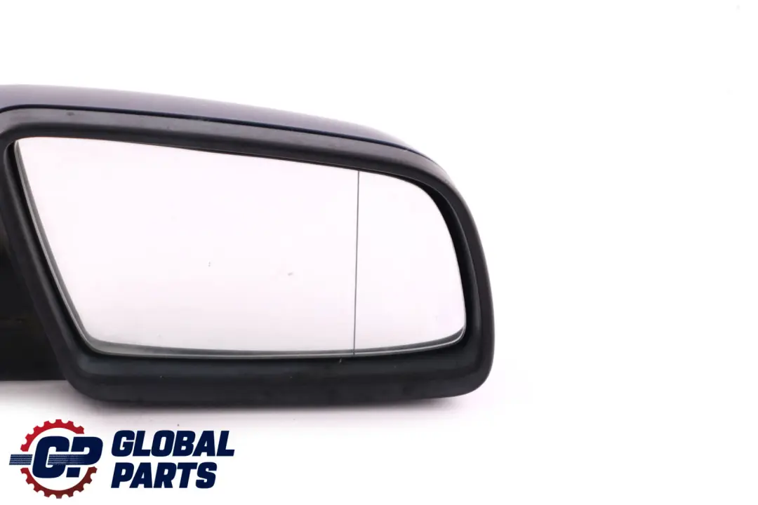 BMW 5 Series 3 E60 E61 Heated Right Wing Mirror O/S Mysticblau Metallic Blue