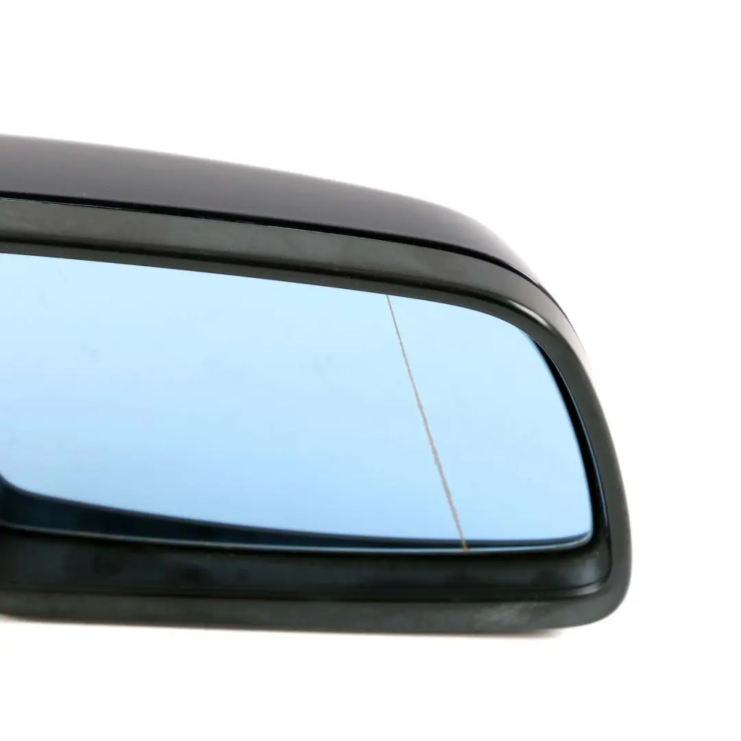 Wing Mirror BMW E60 E61 Heated Right O/S Driver Side Orientblau Orient Blue 317