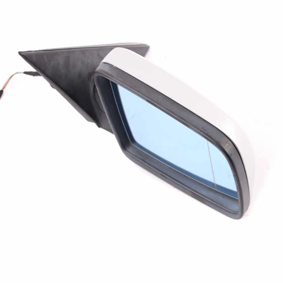 Wing Mirror BMW E60 E61 3 Heated Right O/S Titansilber Titanium Silver 354