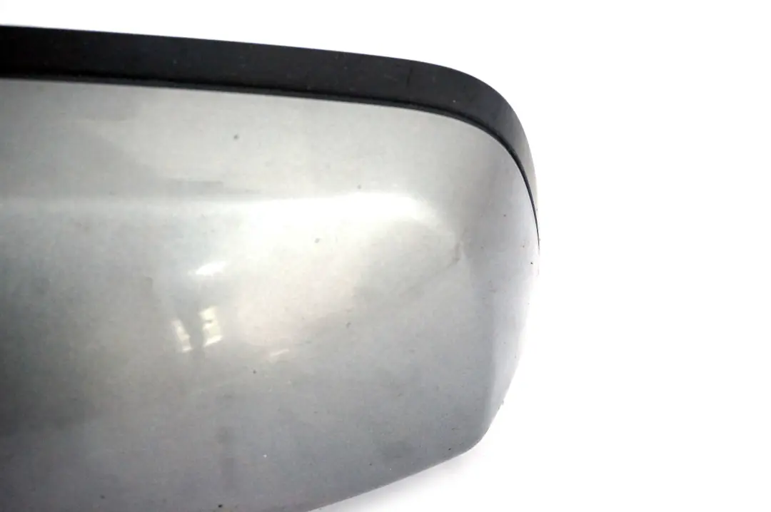 BMW 5 Series E60 E61 Heated Left Wing Mirror N/S Silbergrau Silver Grey