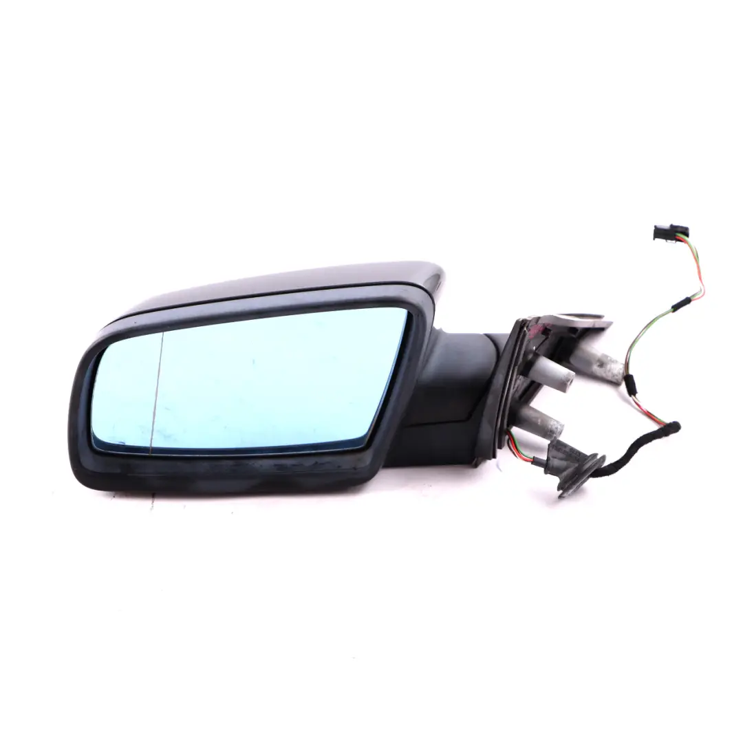 BMW 5 Series E60 E61 Heated Left Wing Mirror N/S Titangrau II Titanium Grey A36