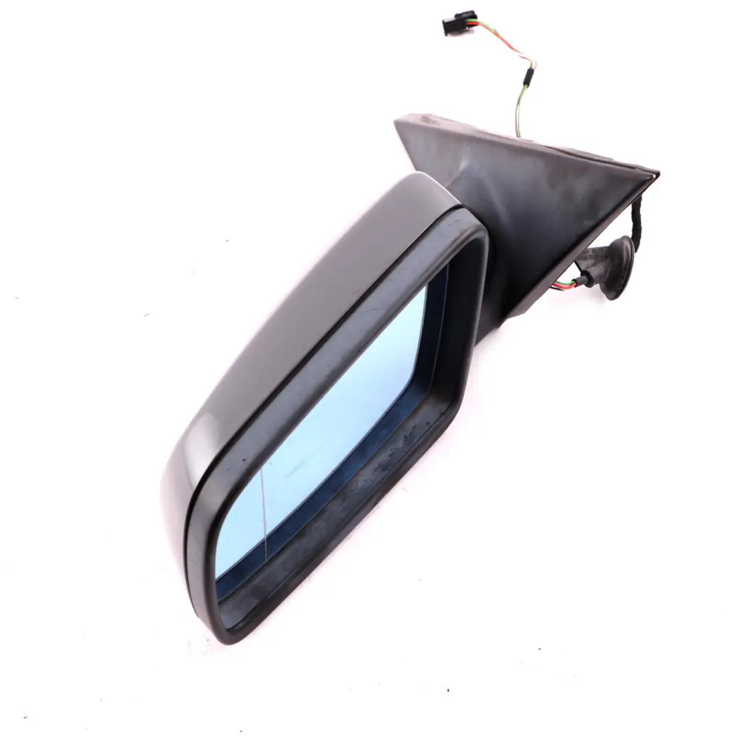 BMW 5 Series E60 E61 Heated Left Wing Mirror N/S Titangrau II Titanium Grey A36