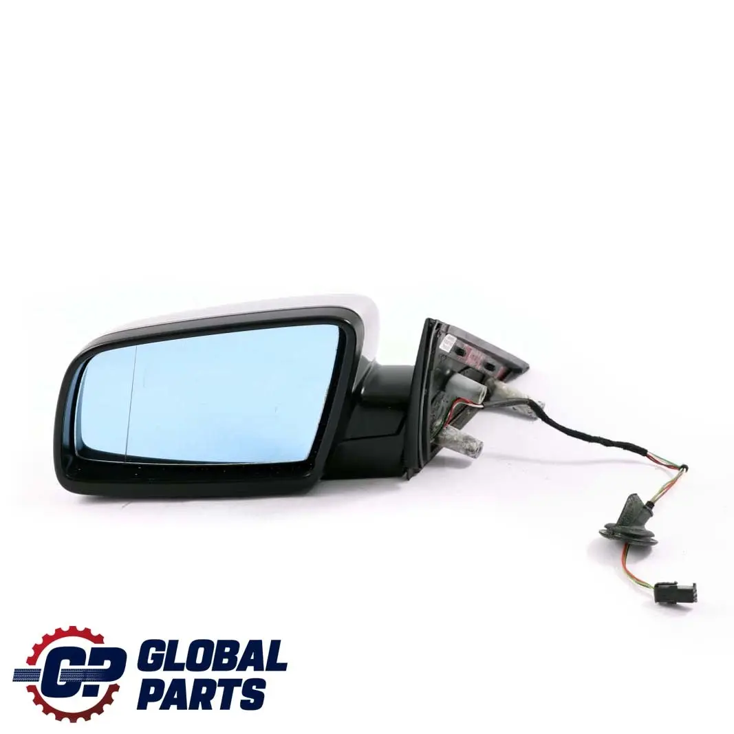 BMW 5 Series 2 E60 E61 Heated Left Wing Mirror N/S Titansilber Titanium Silver