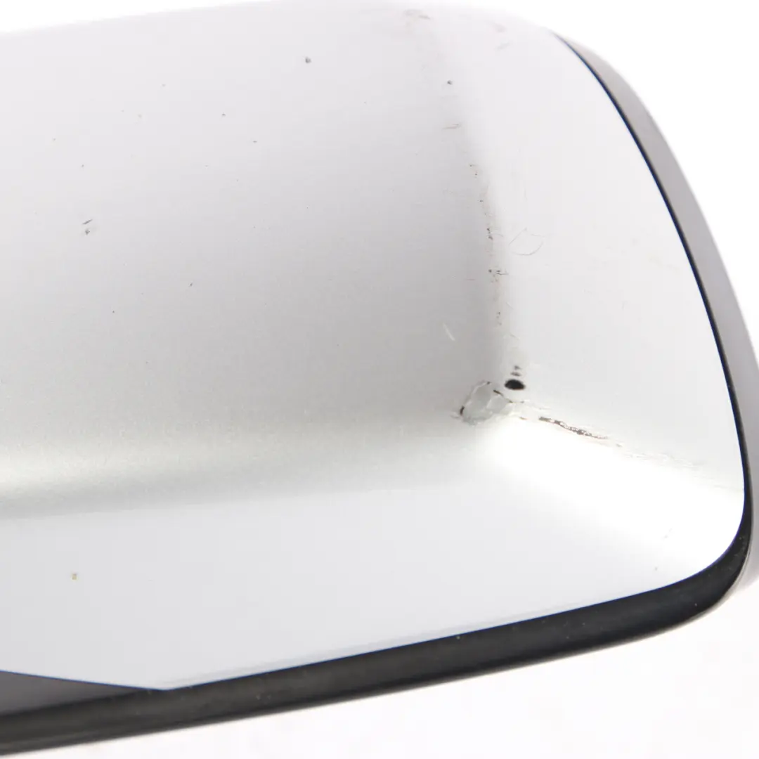 Wing Mirror BMW E60 E61 3 Heated Left Door N/S Titansilber Titanium Silver 354