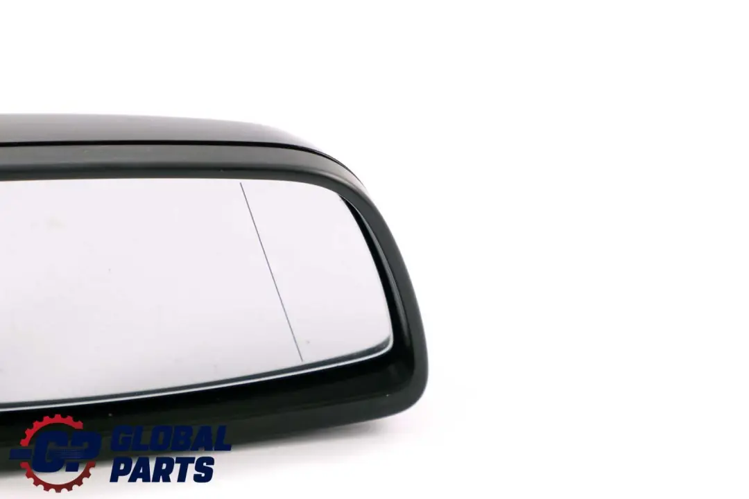 BMW 5 Series E60 E61 Heated Right Wing Mirror O/S Black Sapphire