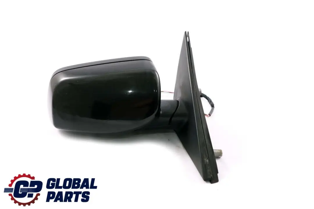 BMW 5 Series E60 E61 Heated Right Wing Mirror O/S Black Sapphire