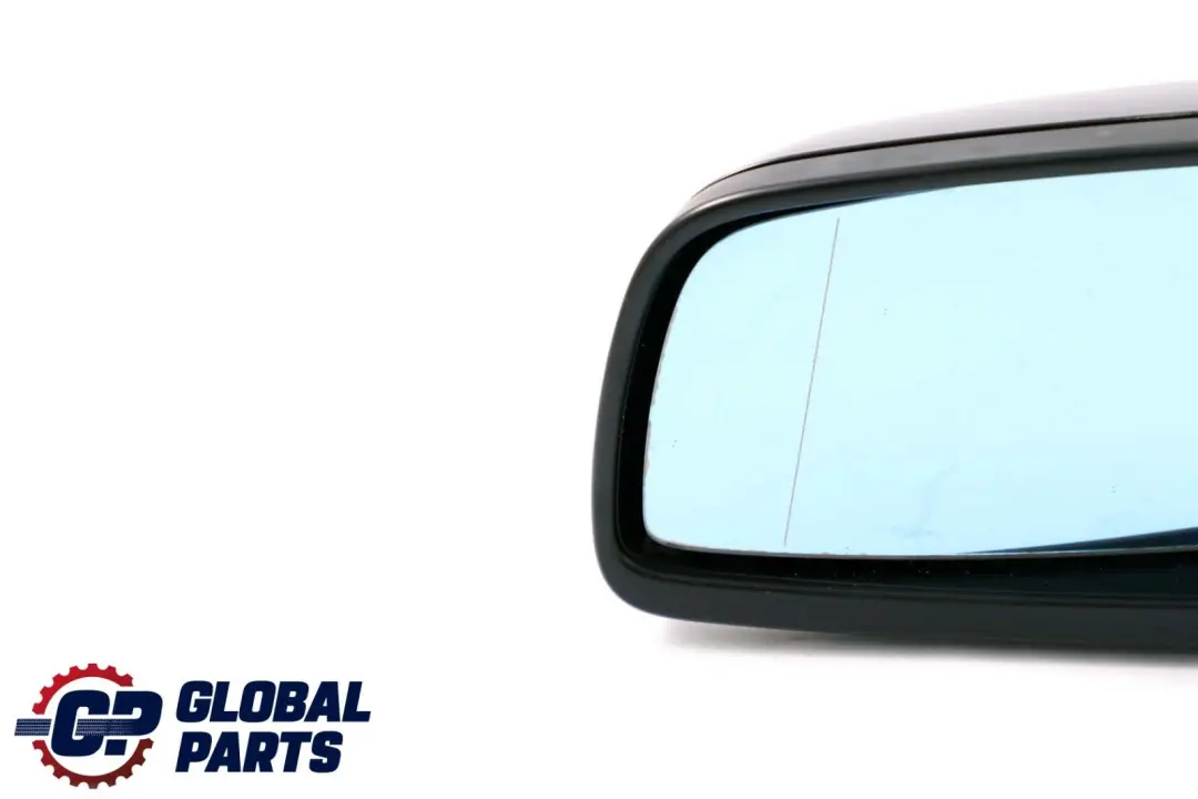 BMW 5 Series E60 E61 Heated Left Wing Mirror N/S Black Sapphire