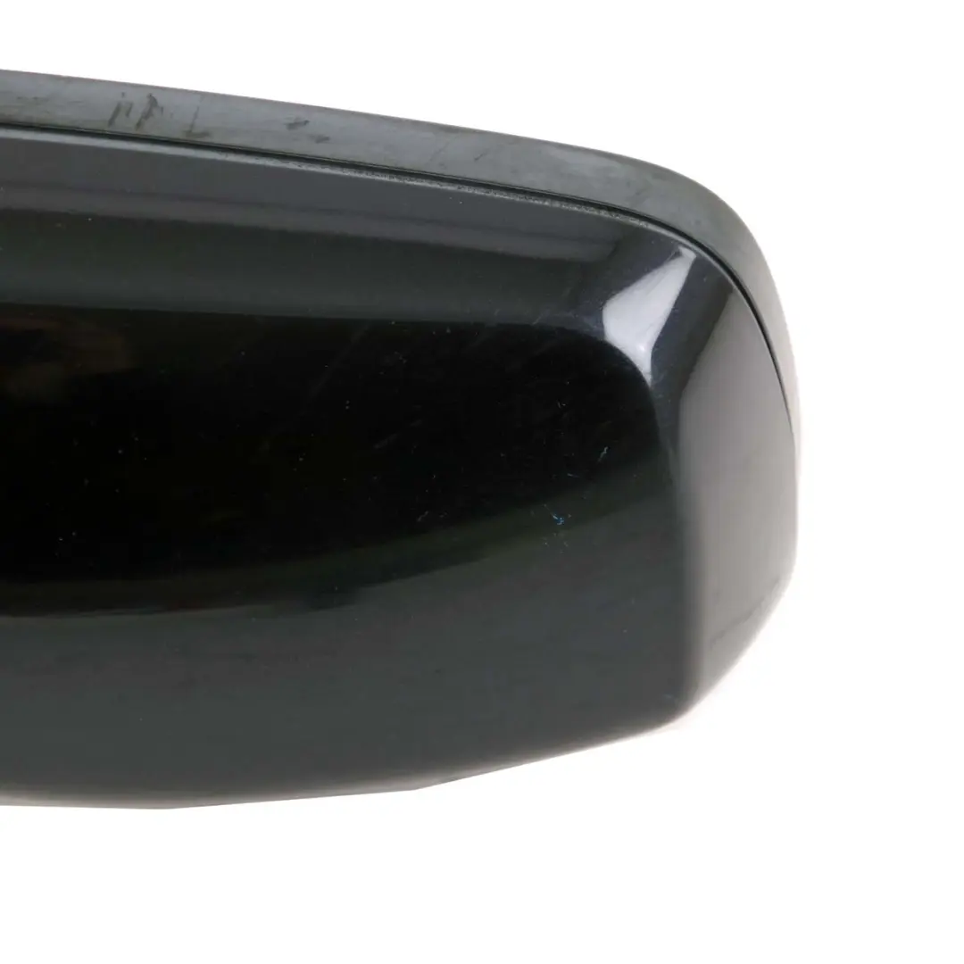 BMW 5 Series E60 E61 Heated Left Wing Mirror N/S Carbonschwarz Carbon Black 416