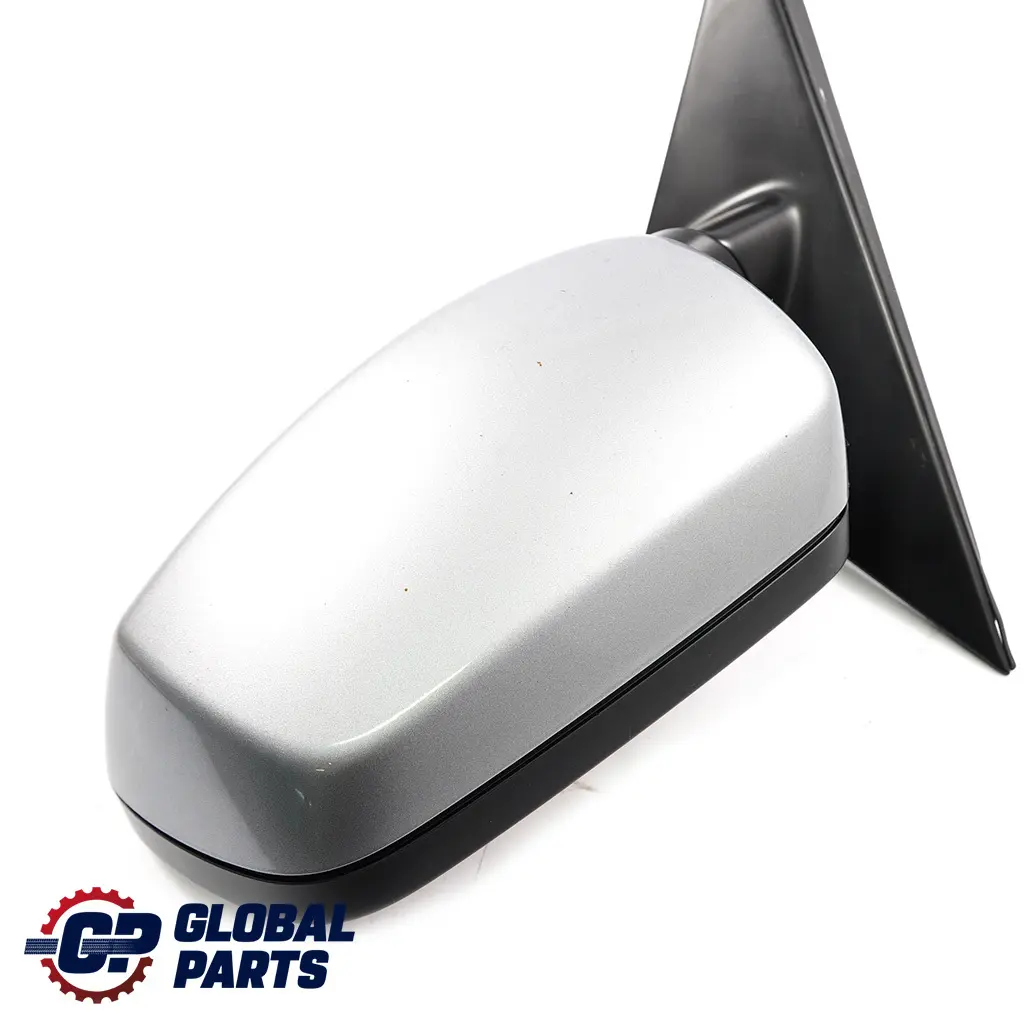 BMW 5 E60 E61 Auto Dip Power Fold Left Wing Mirror N/S Silbergrau Silver Grey