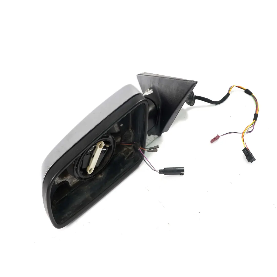 Door Wing Mirror BMW E60 E61 Auto Dip Power Fold Left N/S Silbergrau Silver Grey