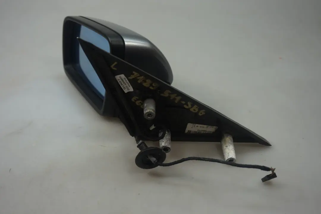 Heated Left Side Wing Mirror Lightpacked N/S Silbergrau BMW 5 Series E60 E61 - SKU rhd-7189511-SBG - Part number 7189511