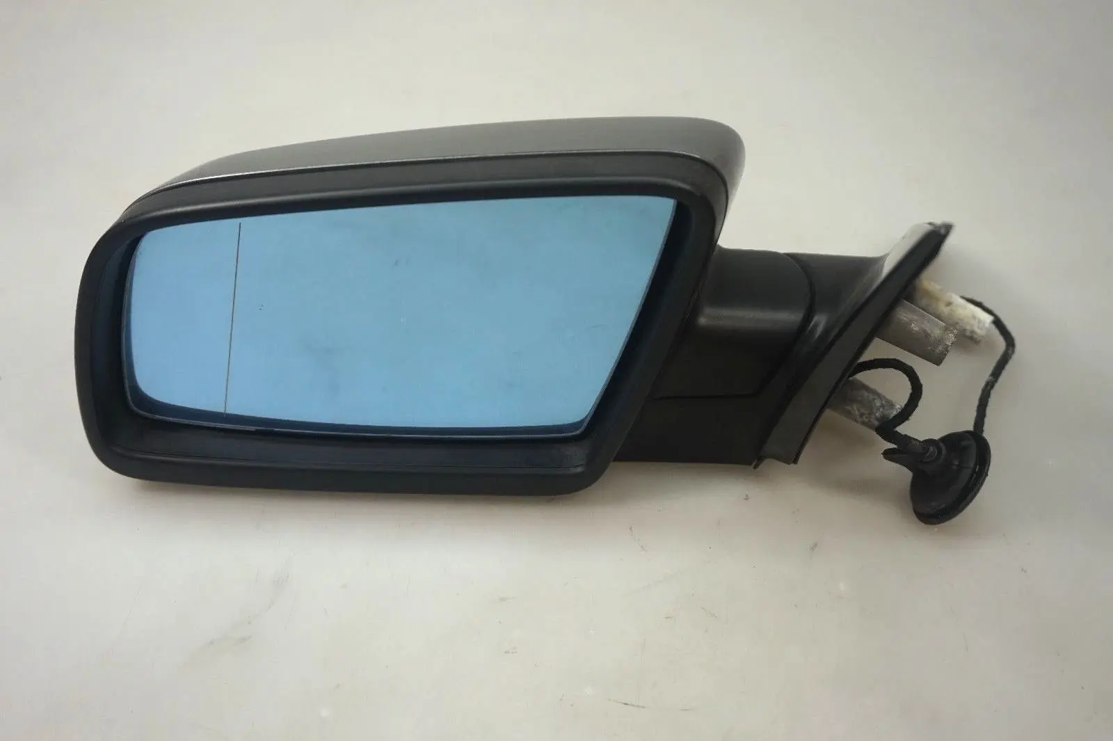 BMW 5 Series E60 E61 Heated Left Side Wing Mirror Lightpacked N/S Silbergrau