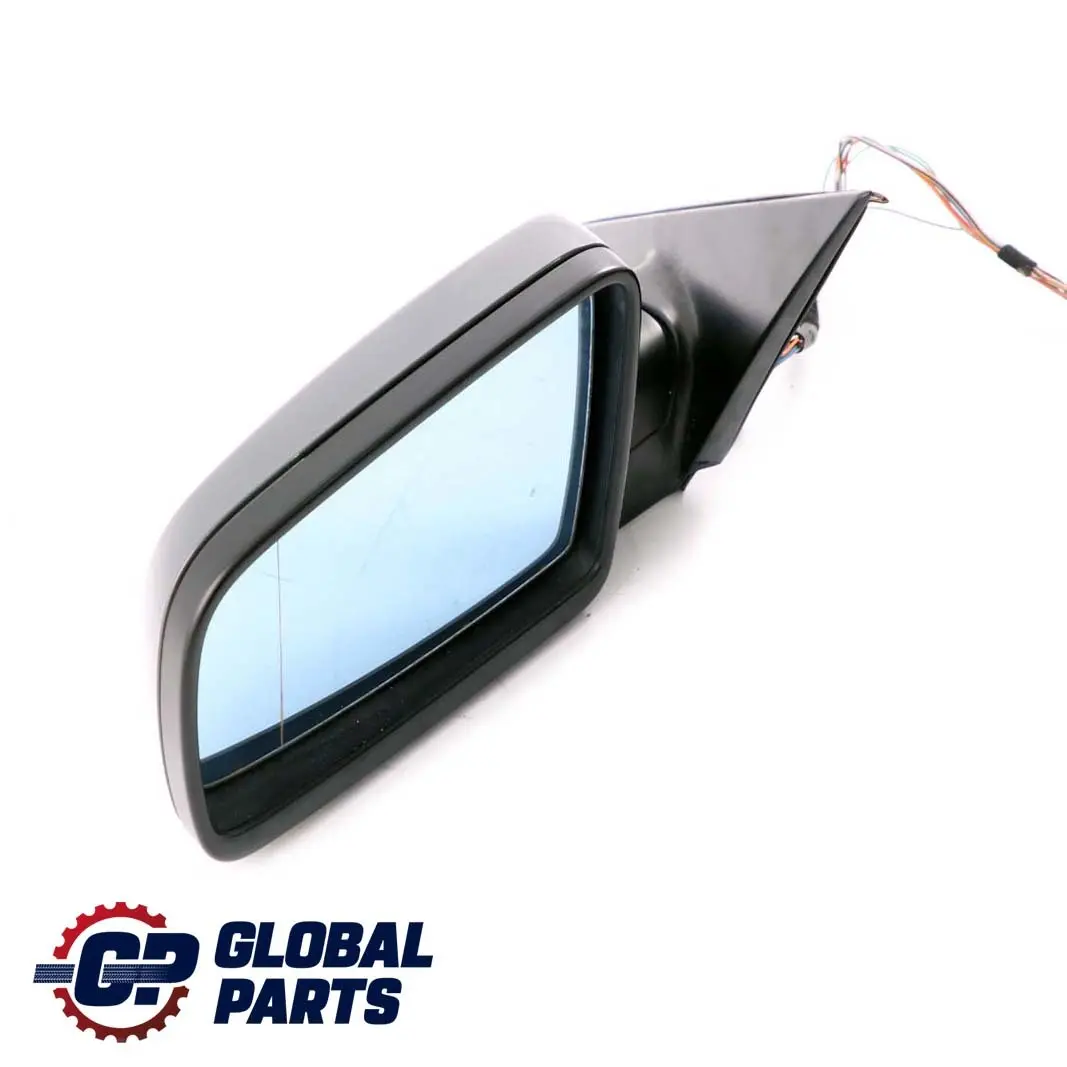 BMW 5 Series E60 E61 Heated Left Wing Mirror Lightpacked N/S Titangrau Grey