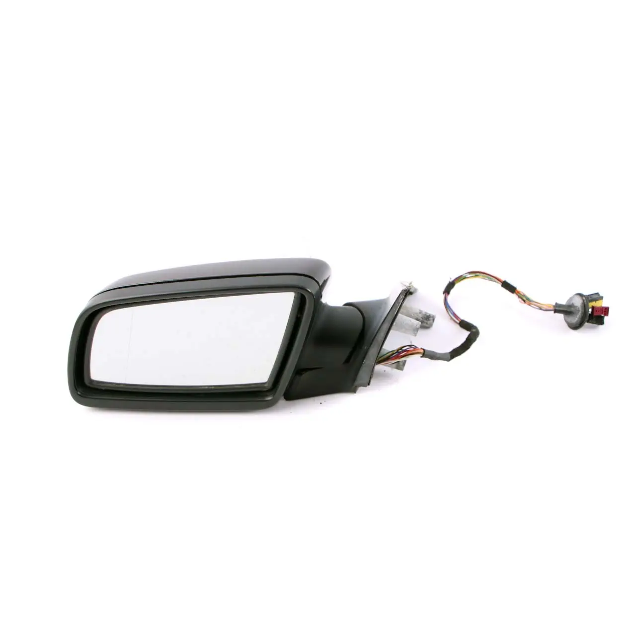 BMW E60 E61 Auto Dip Power Fold Memory Left Wing Mirror N/S Black Sapphire 475