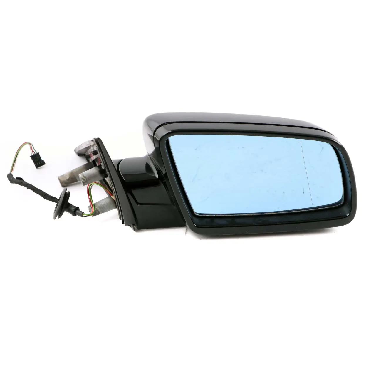 BMW E60 E61 1 M Sport Heated Right Wing Mirror O/S Carbonschwarz Carbon Black