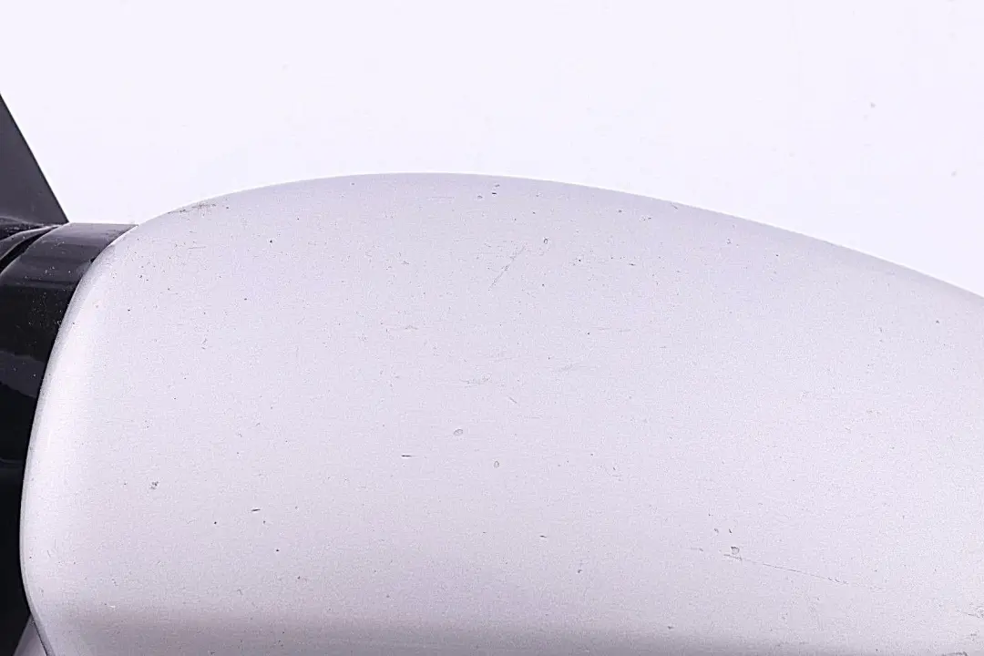 Heated Right Wing Mirror O/S Titansilber High Gloss BMW 5 Series E60 E61 M Sport - SKU rhd-7189526-TS - Part number 7189526