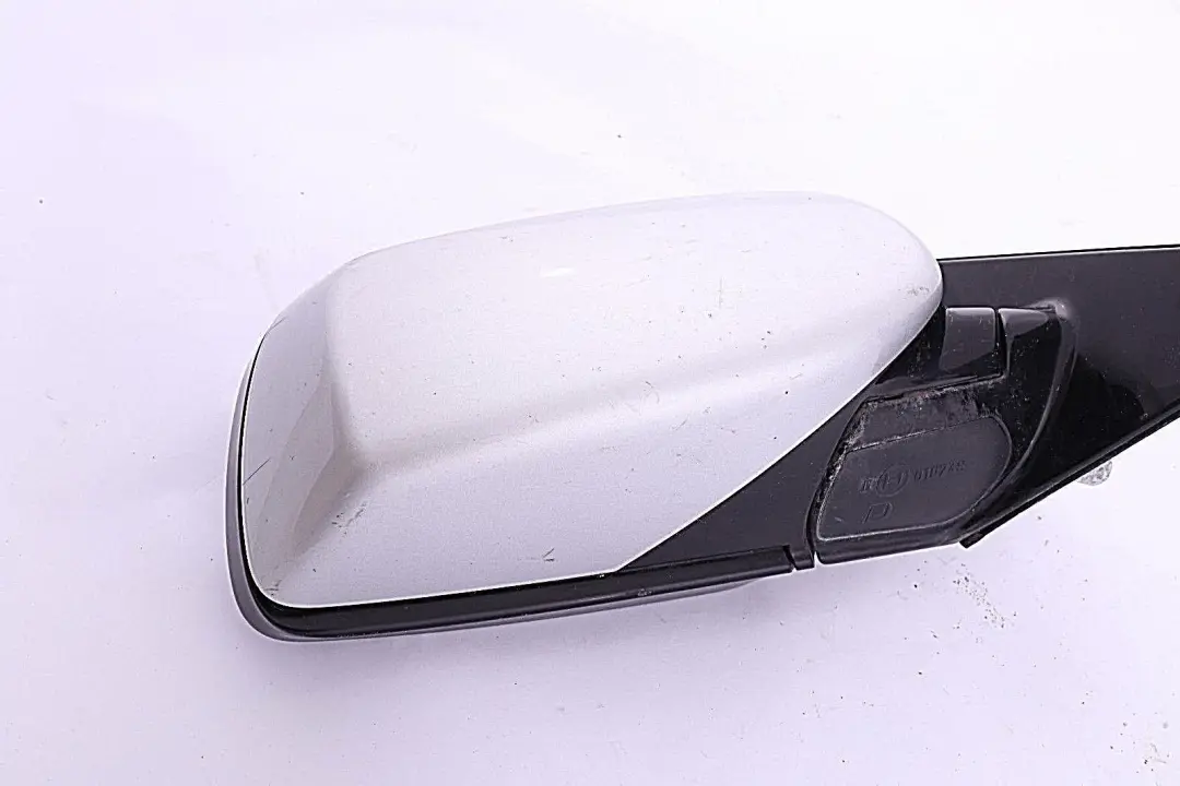 Heated Right Wing Mirror O/S Titansilber High Gloss BMW 5 Series E60 E61 M Sport - SKU rhd-7189526-TS - Part number 7189526