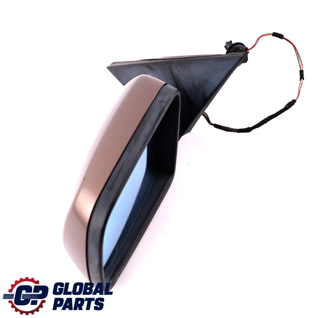 BMW 5 E60 E61 LCI Heated Left Wing Mirror N/S Amethystgrau Metallic A09 Grey