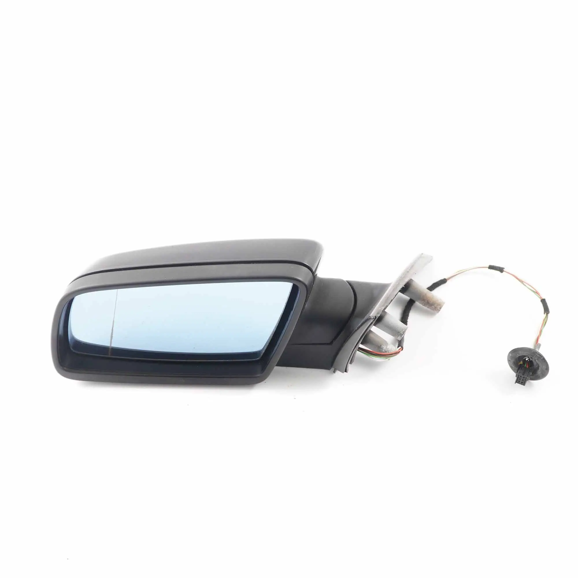 Wing Mirror BMW E60 E61 LCI Heated Left Door N/S Black Sapphire Metallic 475