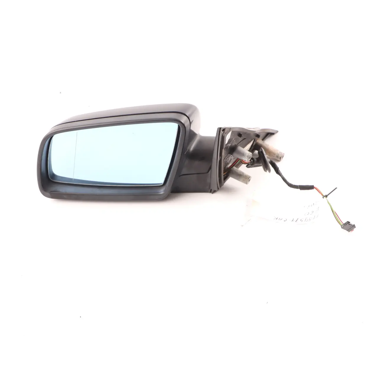 Wing Mirror BMW E60 E61 LCI Heated Left N/S Carbonschwarz Carbon Black