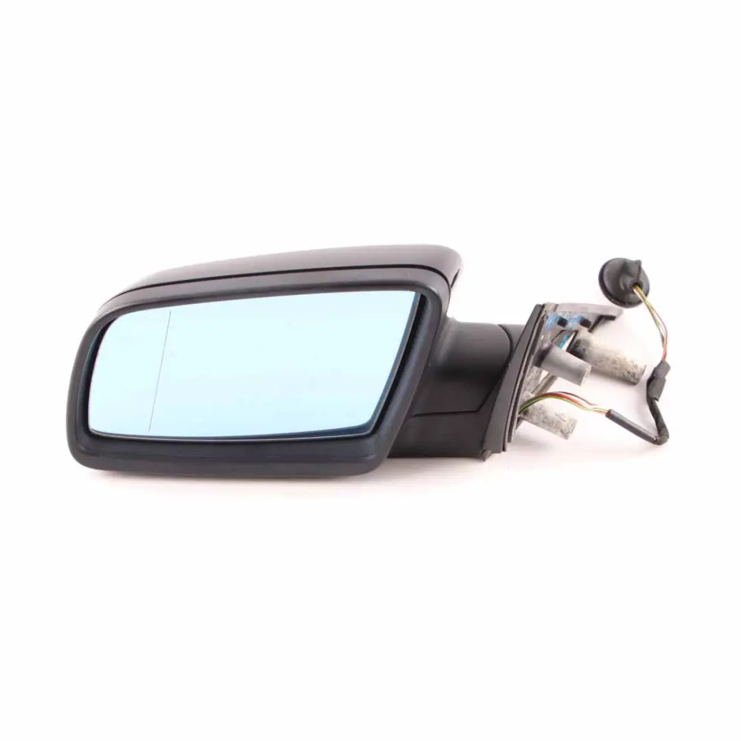 Wing Mirror BMW E60 E61 LCI Heated Left N/S Carbonschwarz Carbon Black