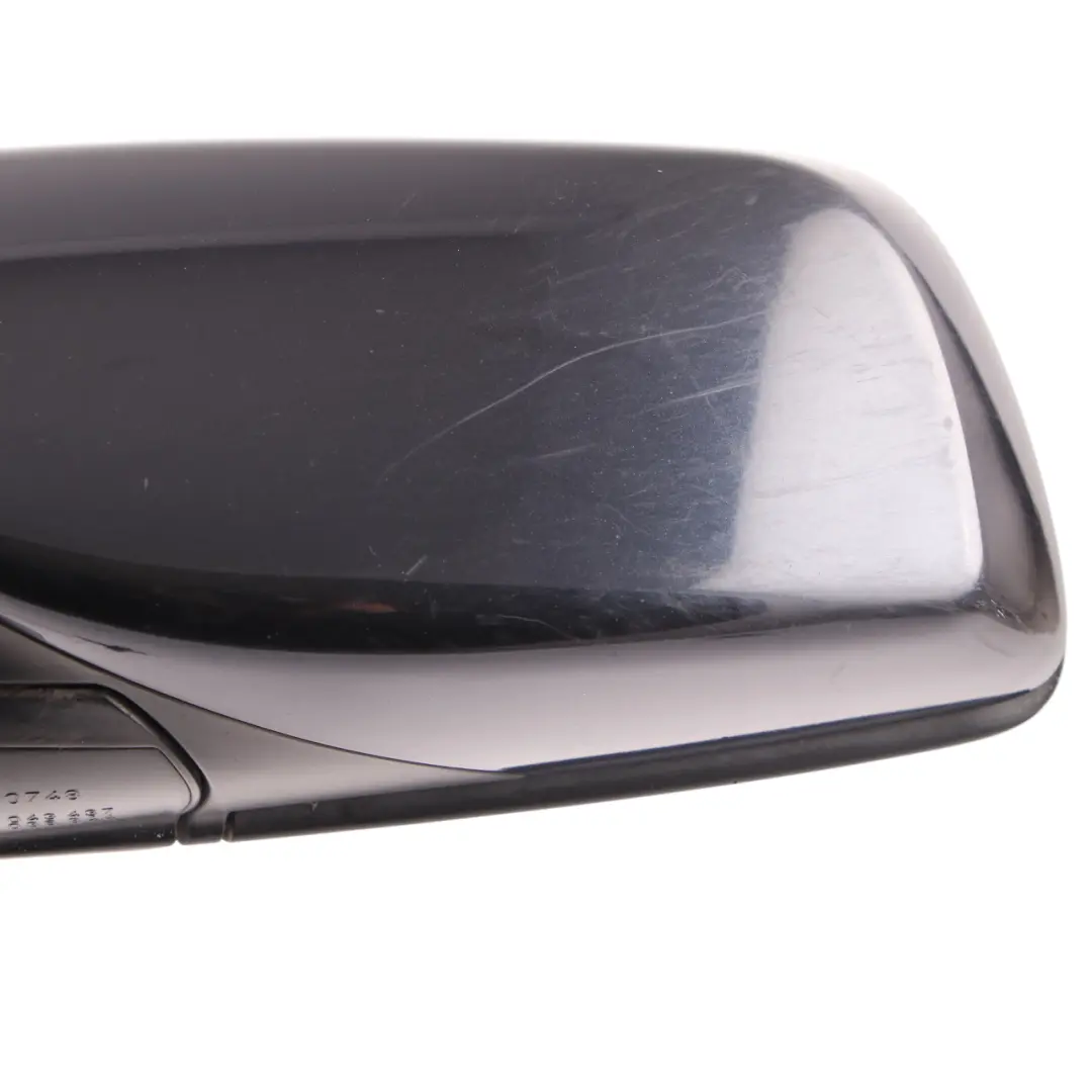 Wing Mirror BMW E60 E61 LCI Heated Left N/S Carbonschwarz Carbon Black