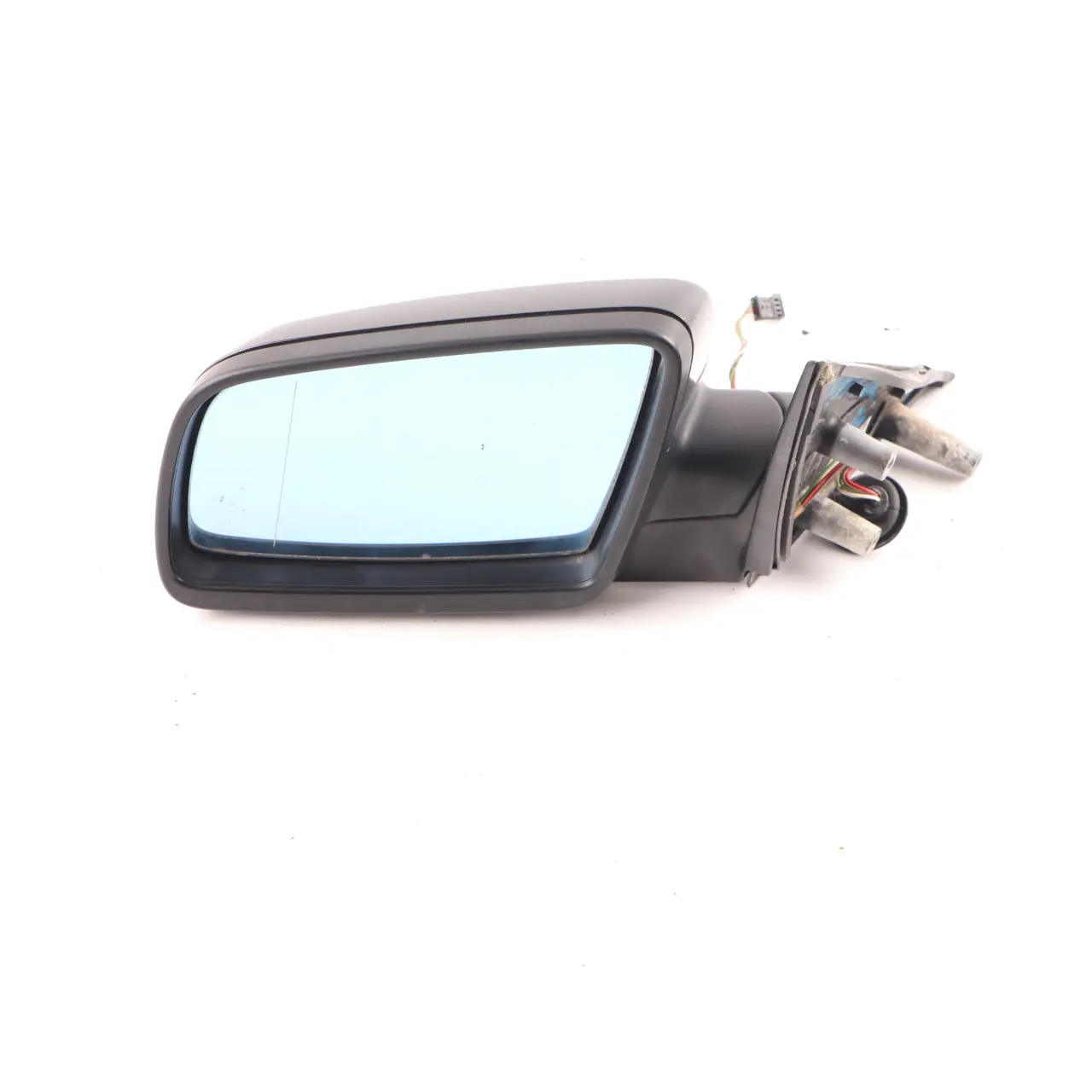 Wing Mirror BMW E60 E61 LCI Heated Door Left N/S Outside Carbon Black - 416