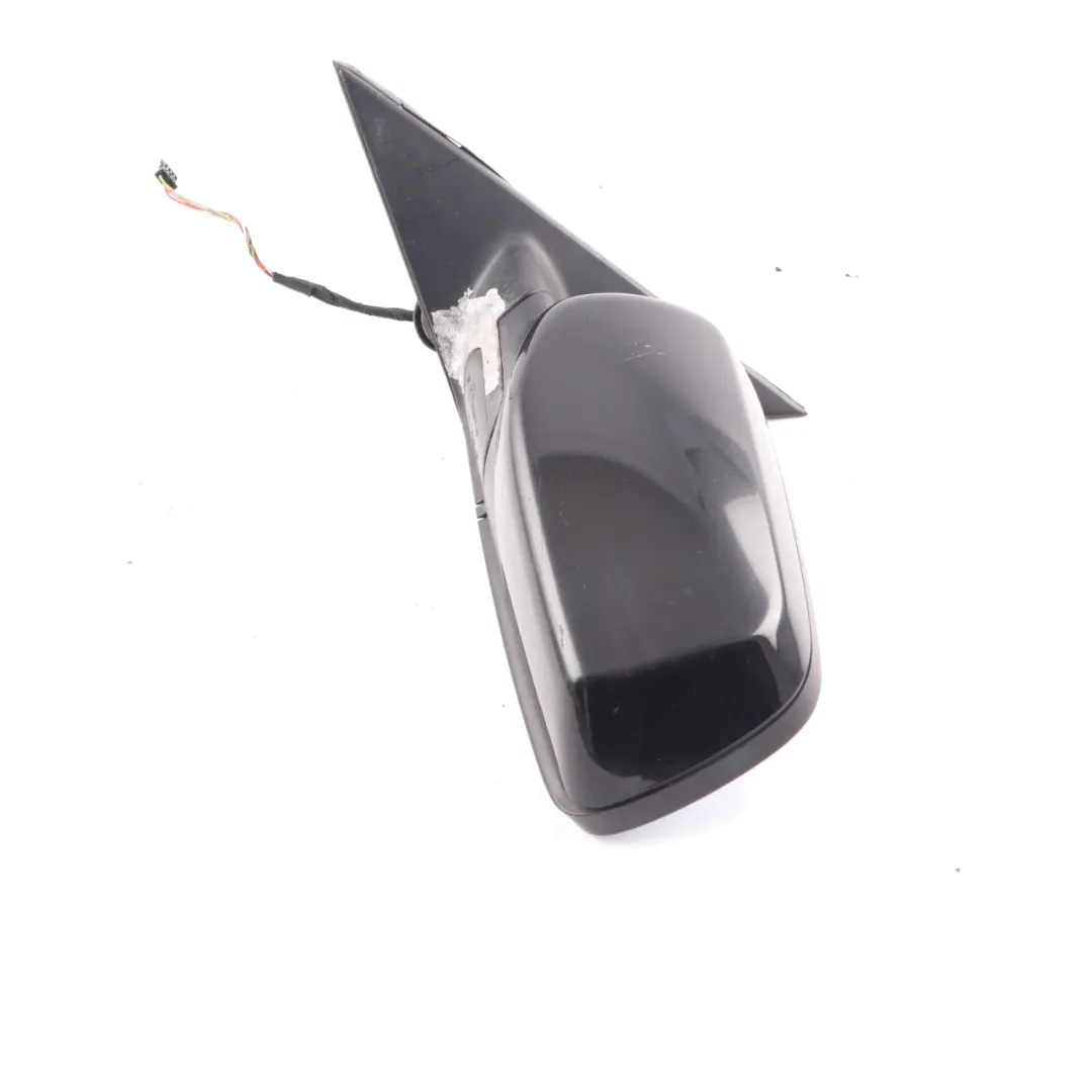 Wing Mirror BMW E60 E61 LCI Heated Door Left N/S Outside Carbon Black - 416