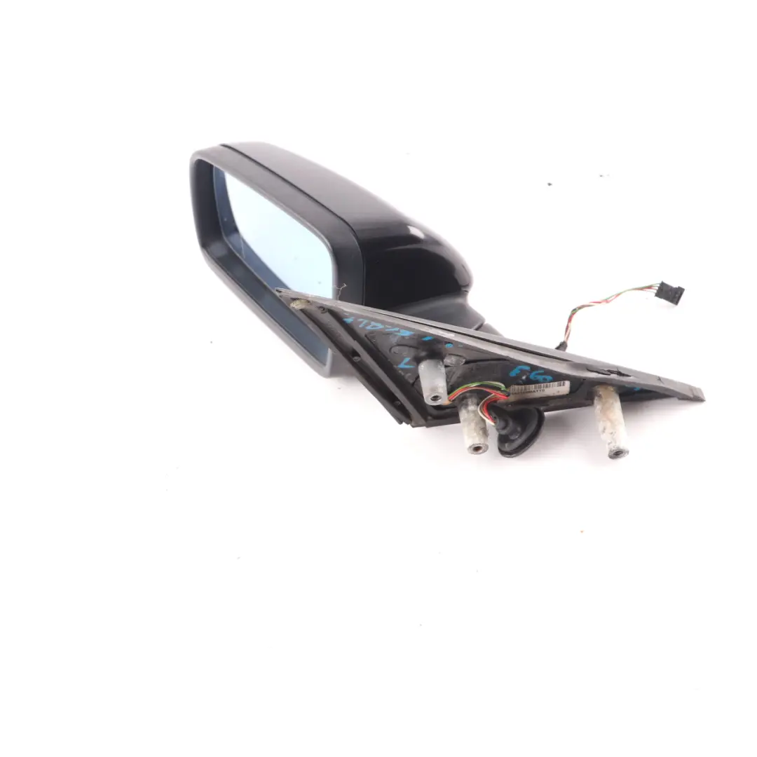 Wing Mirror BMW E60 E61 LCI Heated Door Left N/S Outside Carbon Black - 416