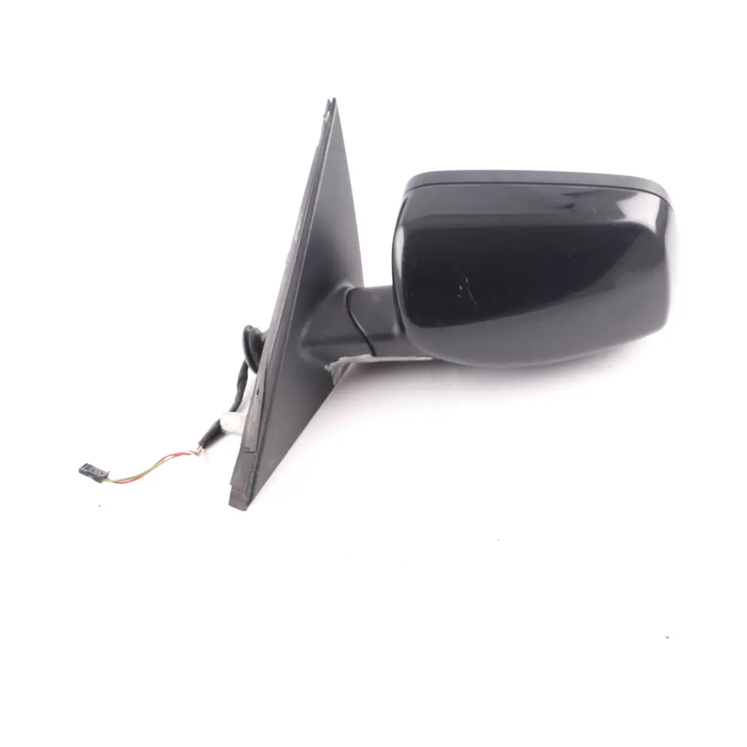 Wing Mirror BMW E60 E61 LCI Heated Door Left N/S Outside Carbon Black - 416