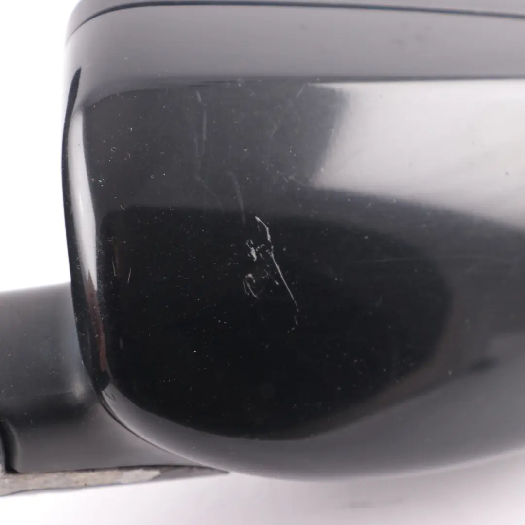 Wing Mirror BMW E60 E61 LCI Heated Door Left N/S Outside Carbon Black - 416