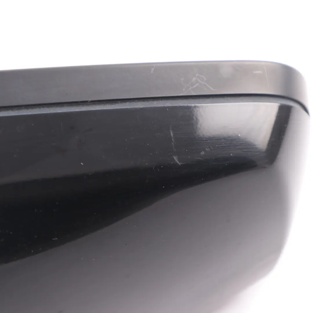 Wing Mirror BMW E60 E61 LCI Heated Door Left N/S Outside Carbon Black - 416