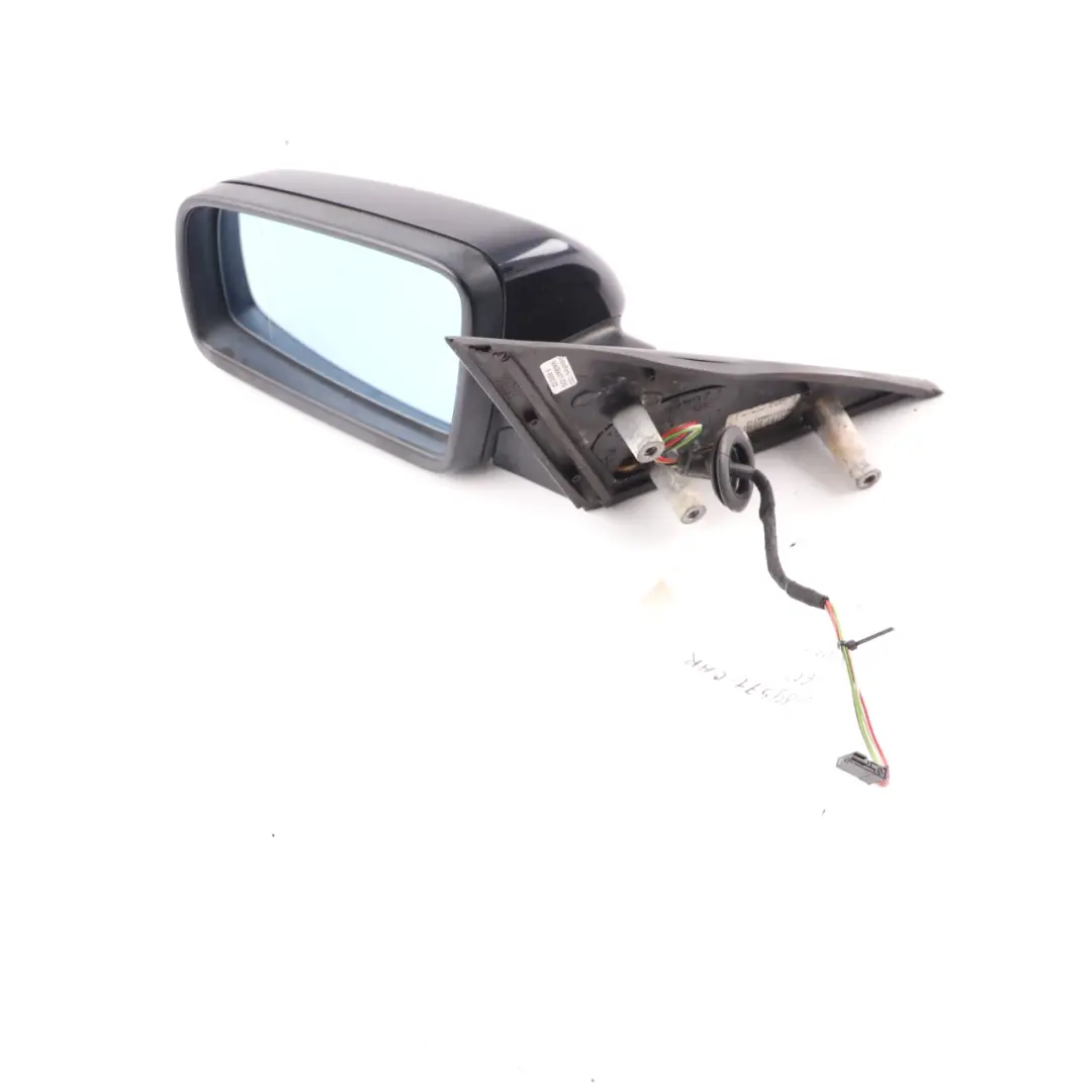 Wing Mirror BMW E60 E61 LCI Heated Left N/S Carbonschwarz Carbon Black